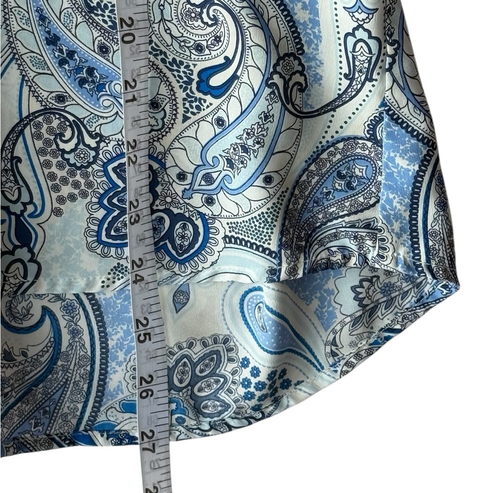 Blue Paisley Blouse Relaxed fit - Picture 8 of 8
